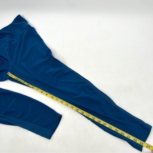 JUICY COUTURE SPORT Woman's Royal Blue Ankle Activewear Leggings Size XL - Picture 8 of 11